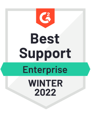 G2 Best Support Enterprise Winter 2022