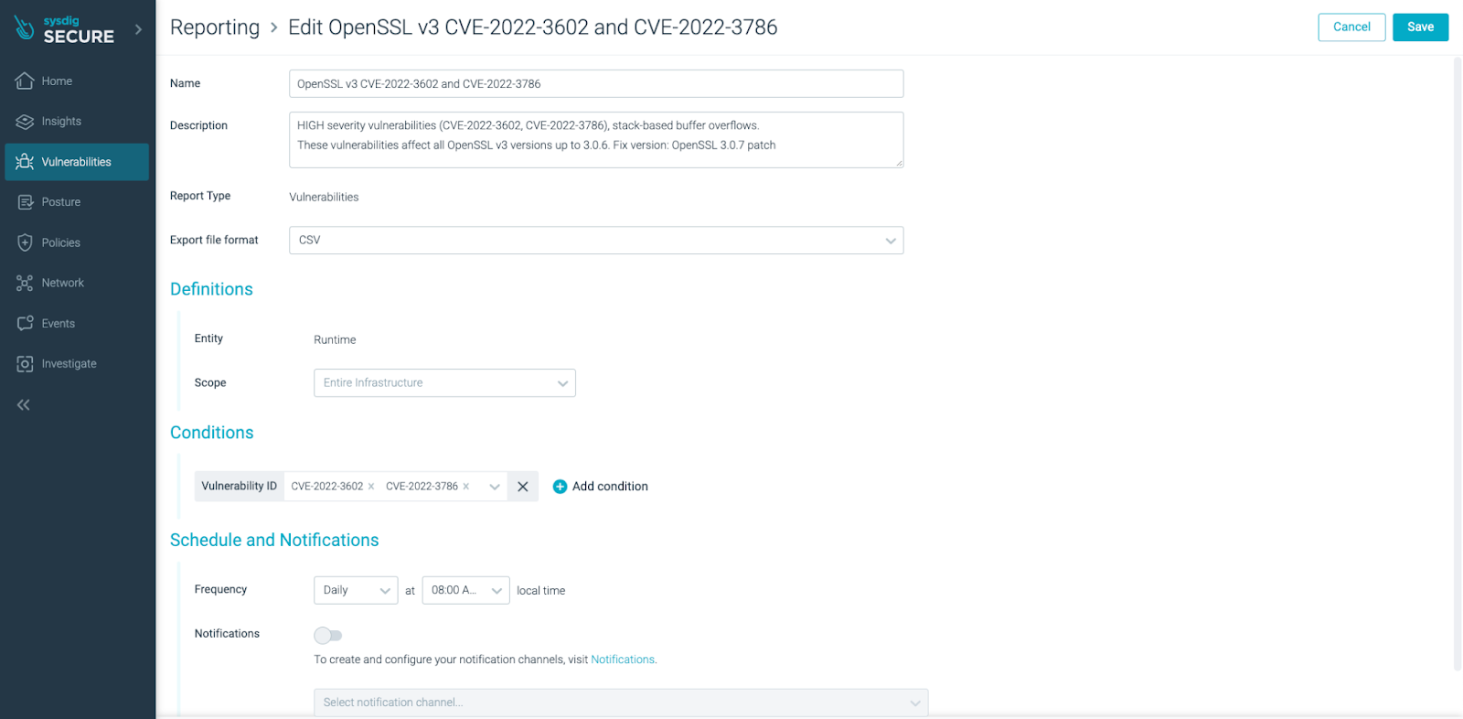 OpenSSL CVE