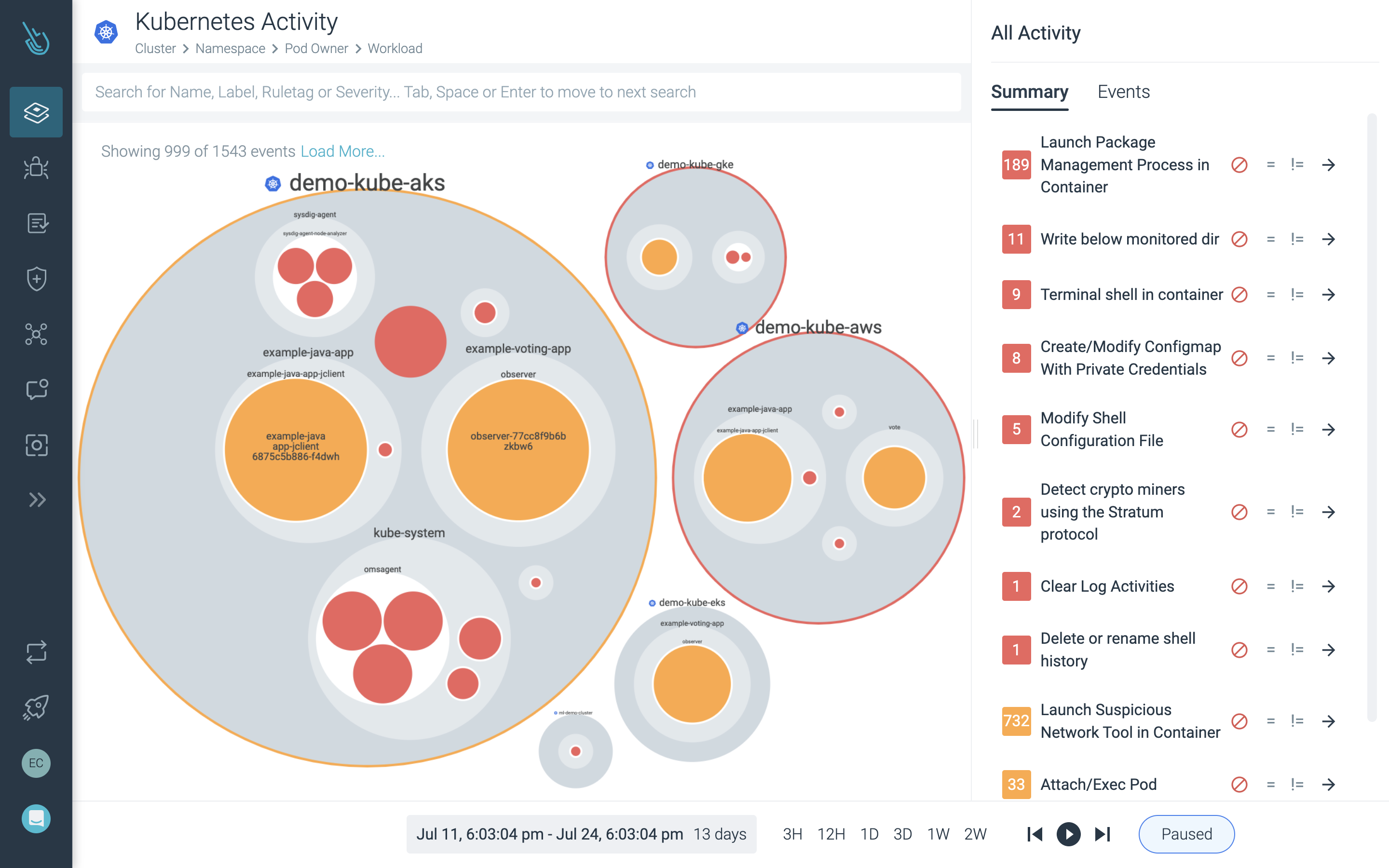 Detect and respond to runtime threats